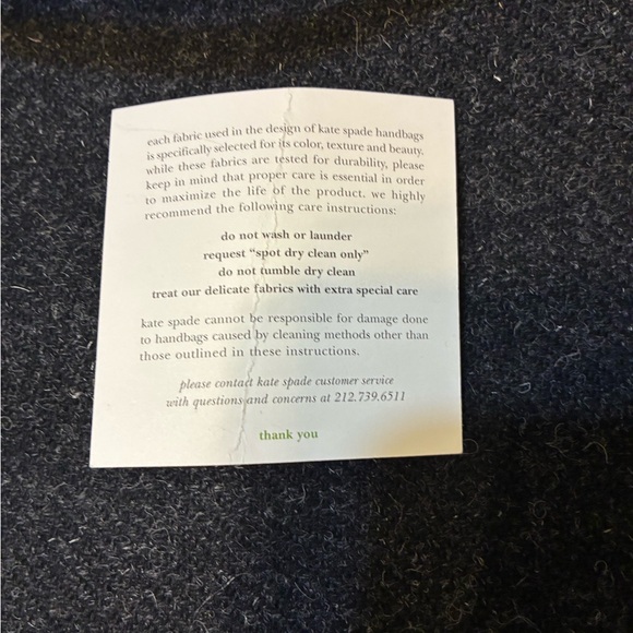 Kate Spade Charcoal Bag with Floral Interior - Picture 10 of 12